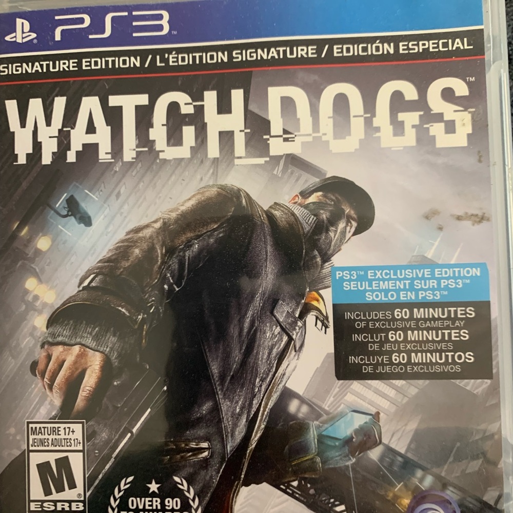 Watch Dogs Signature Edition for PS3 - video game
